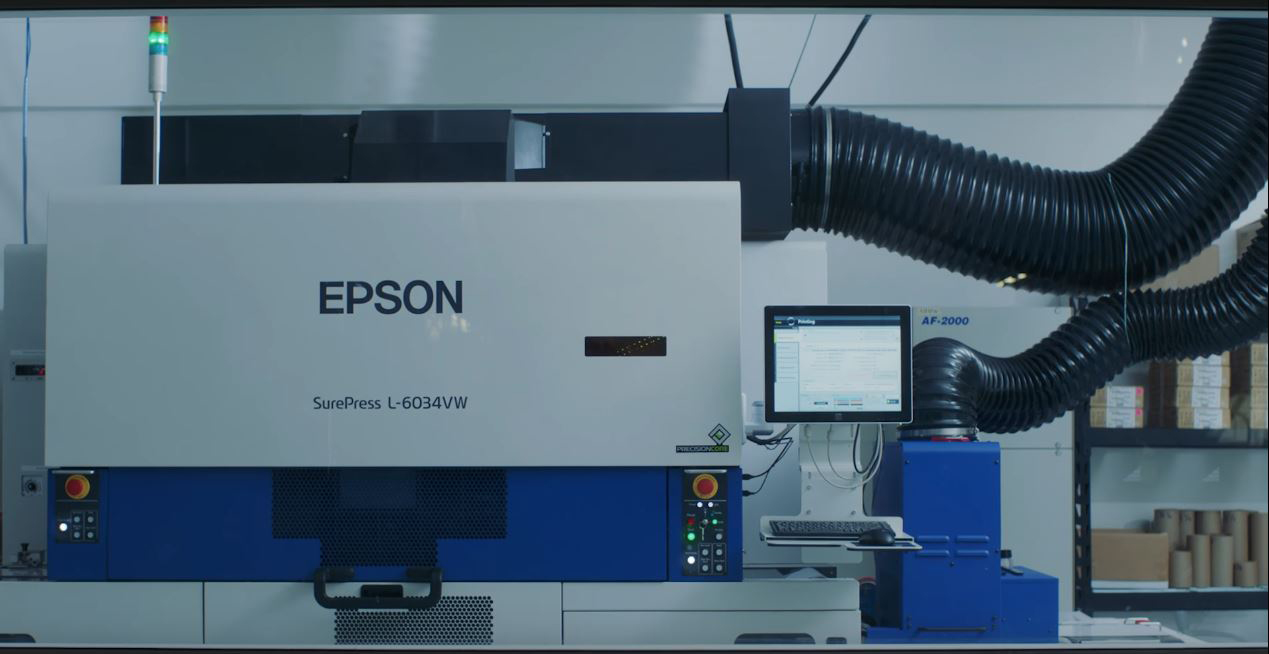Epson SurePress L-6034VW Digital Label Press 