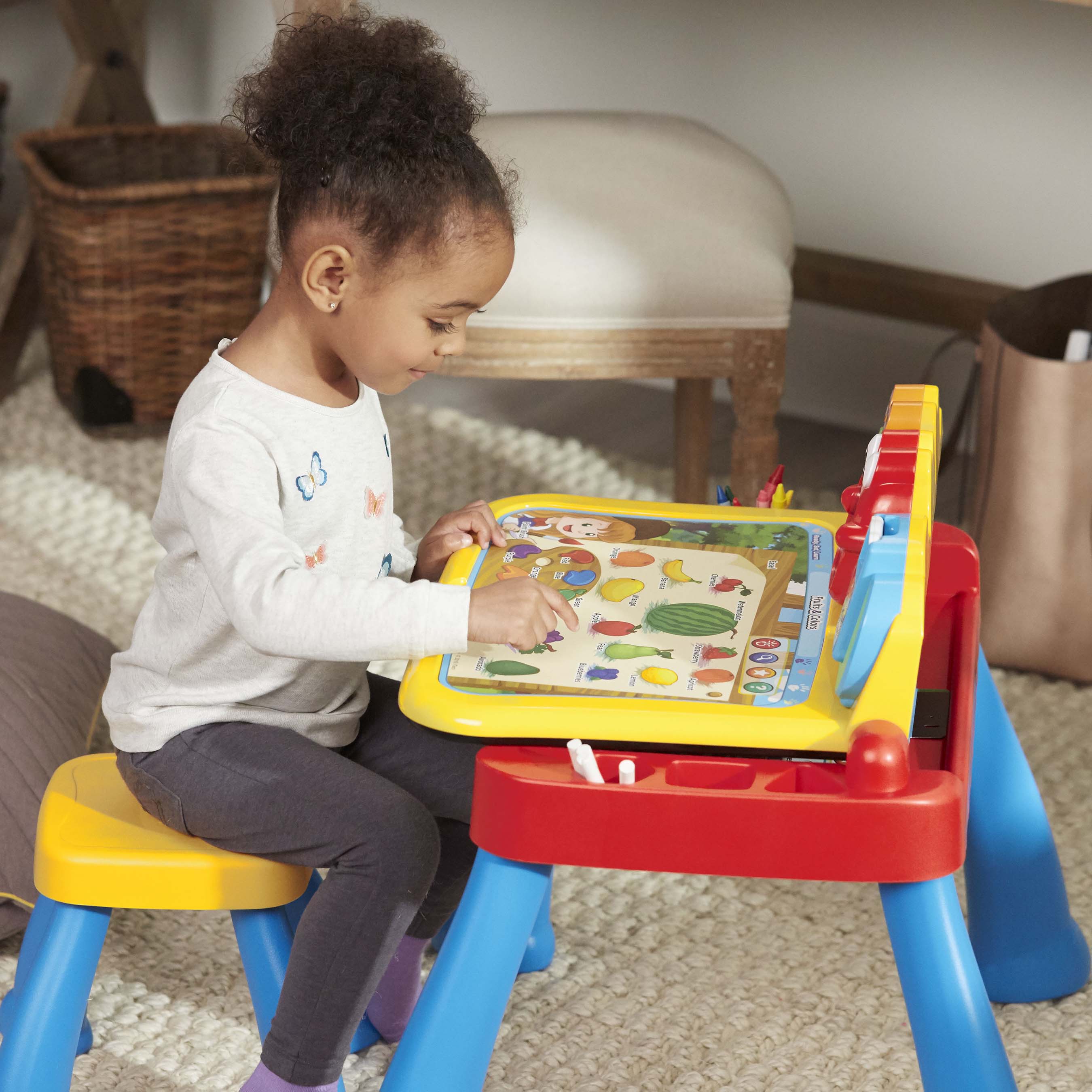 touch and play activity desk