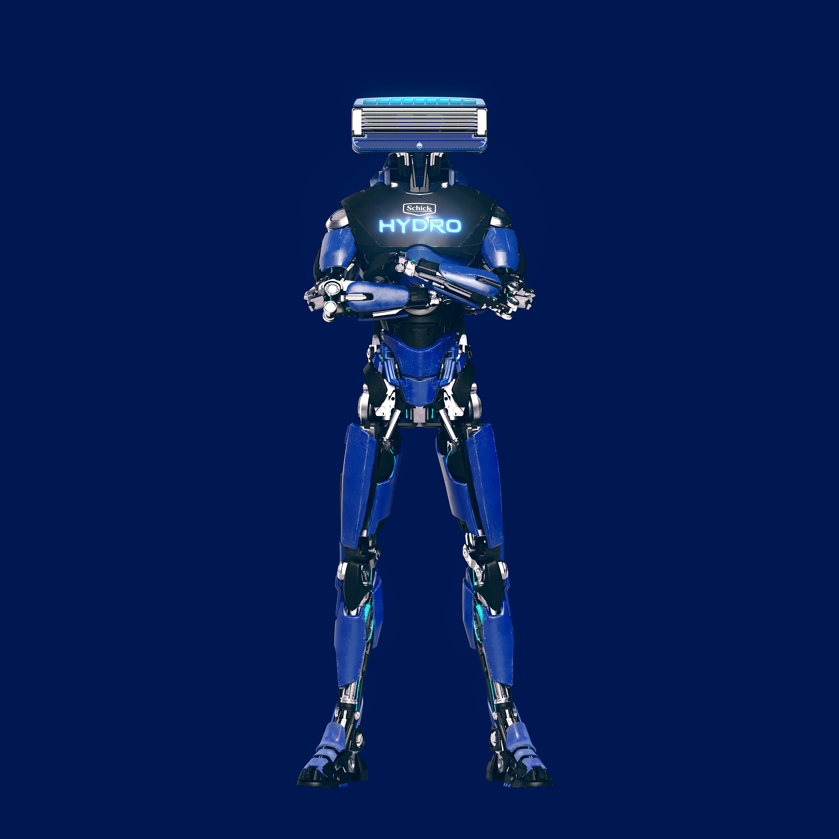 SCHICK HYDRO DEBUTS LARGER THAN LIFE ROBOT RAZOR AT ENTERTAINMENT 