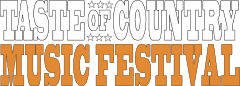 Taste Of Country Fest logo