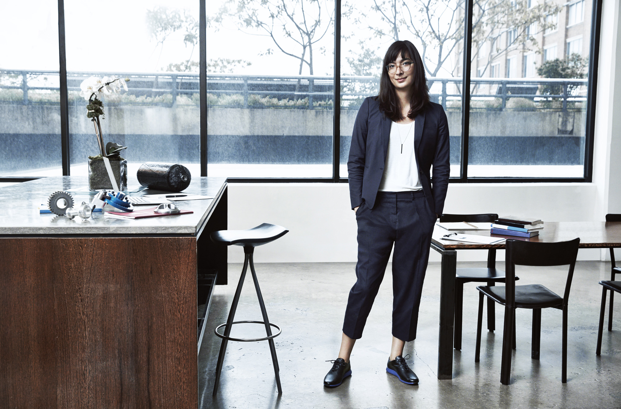 cole haan oxford wingtip womens