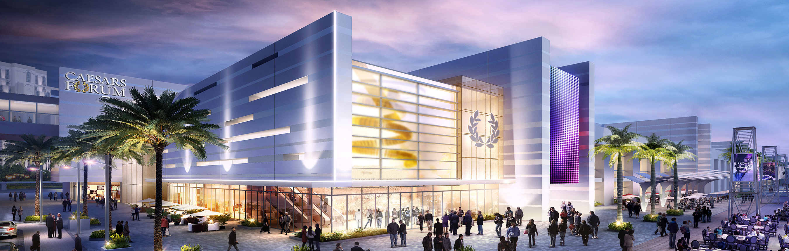 Caesars Entertainment breaks ground on CAESARS FORUM, a $375 million conference center in Las Vegas that’s set to open in 2020.