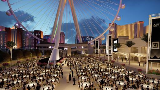 The First 100,000 Square-Foot Outdoor Meeting and Event Space in Las Vegas at the FORUM Plaza