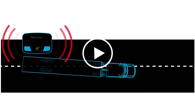 Lytx ActiveVision® gives the driver lane departure alerts, and if behavior continues, video is captured.