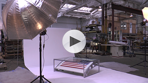 Follow the Custom Hangar team at a photo shoot with our fabrication partner Decorative Metal Arts.