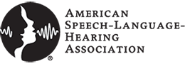 American Speech-Language-Hearing Association (ASHA)  logo