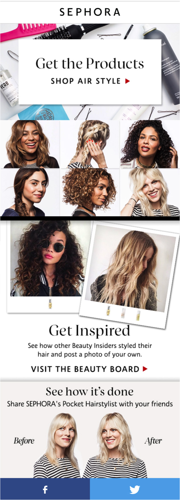 SEPHORA ADDS ANDROID APP AND NEW POCKET HAIR STYLIST TOOL TO ITS AWARD