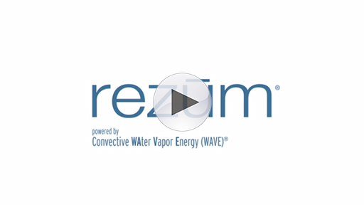 Rezūm uses steam to treat the obstructive tissue in prostates that causes BPH.