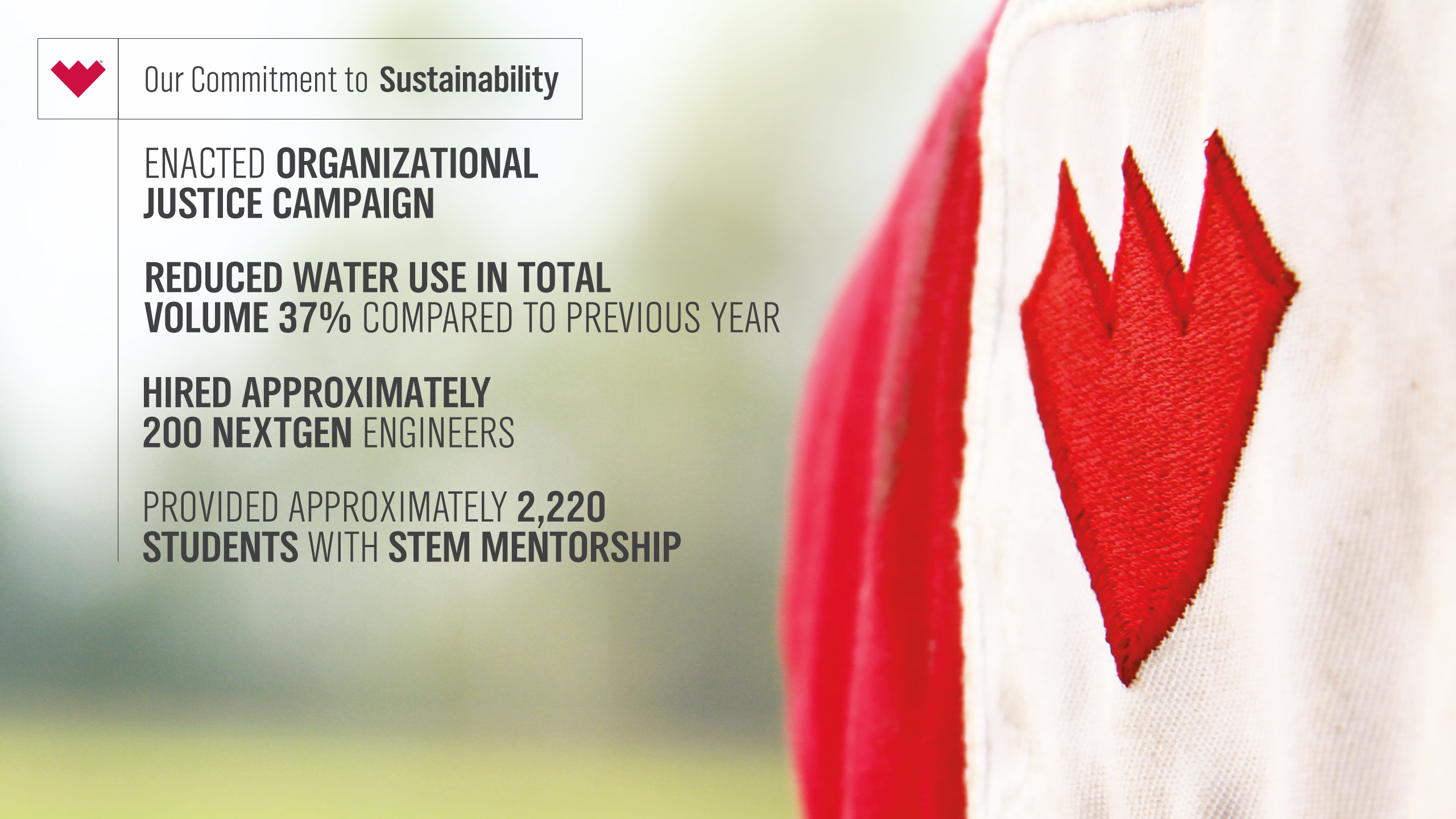 Our Sustainability