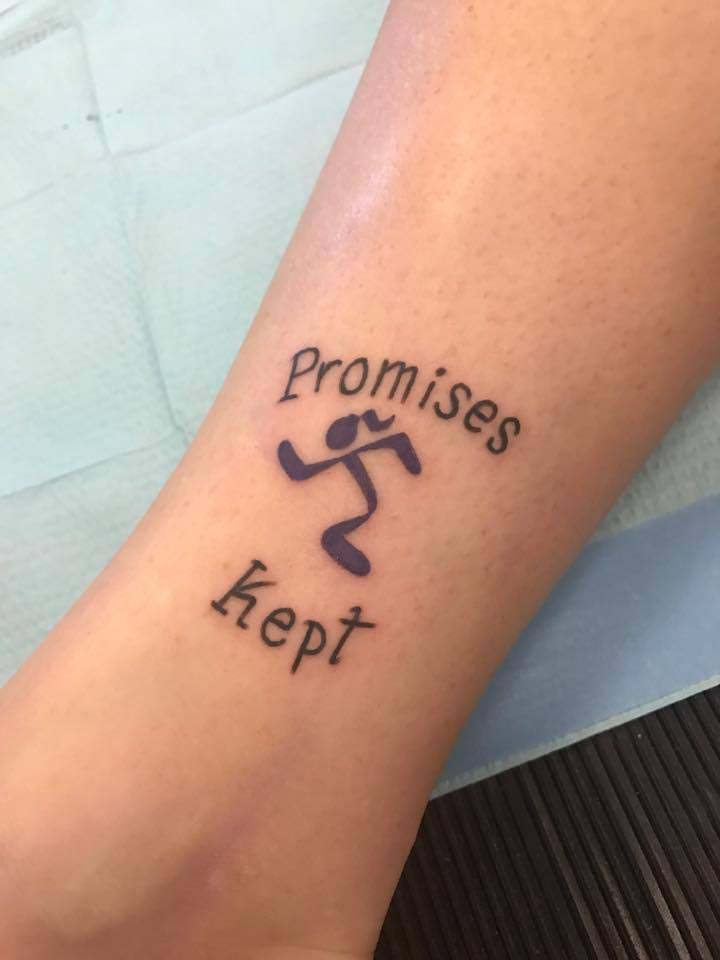 Nearly 4,000 corporate staffers, franchisees, gym managers and members love Anytime Fitness so much that they have tattooed themselves with the company's Runningman logo.