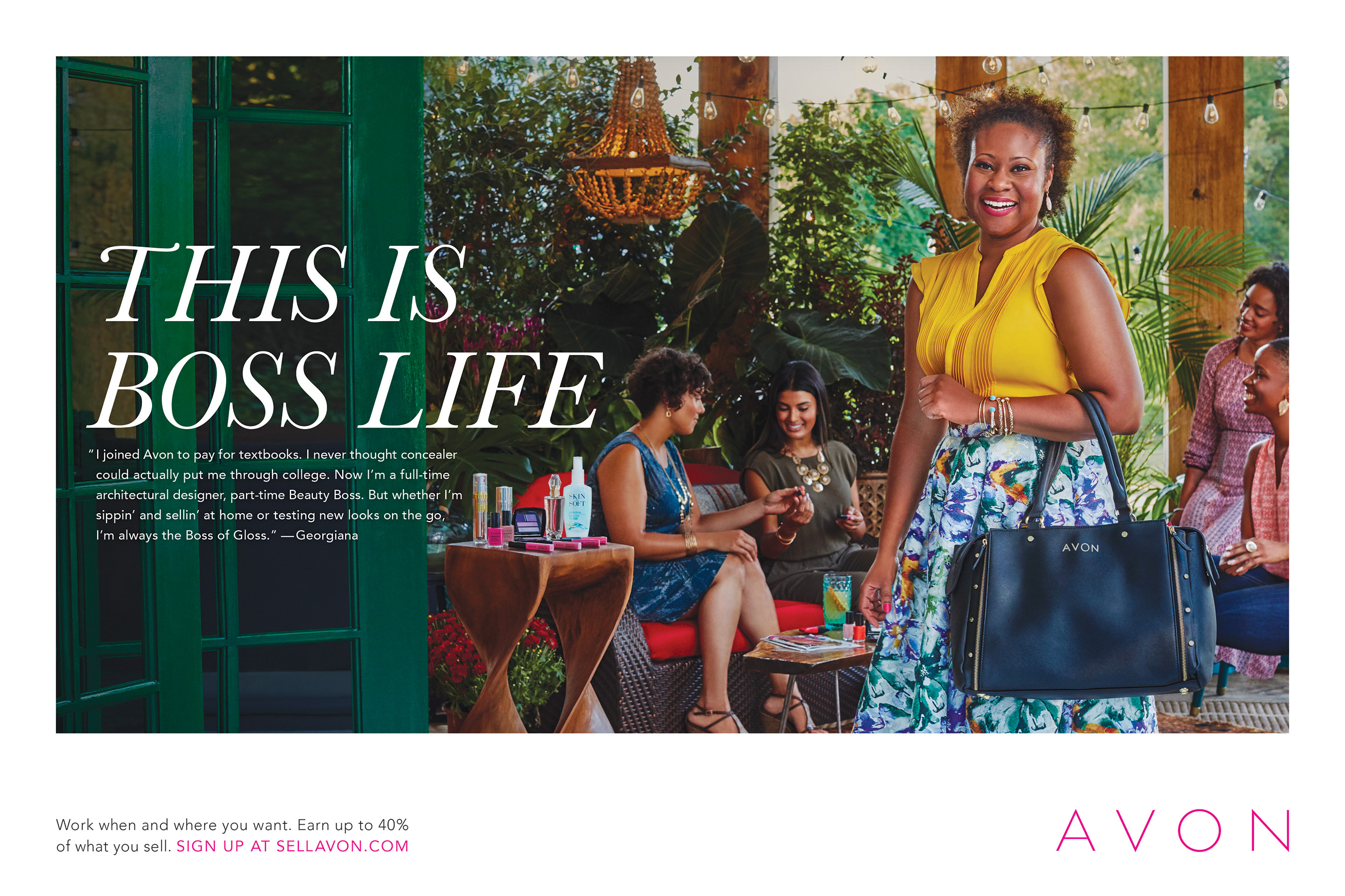 Avon introduces “this is boss life” An empowering new advertising
