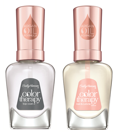 Sally Hansen Color Therapy Top Coat and Nail & Cuticle Oil