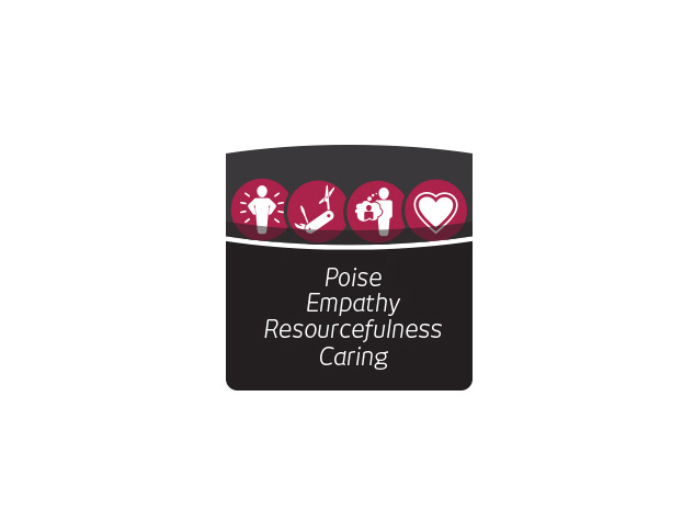 Each employee possesses the PERC Toolkit: Poise, Empathy, Resourcefulness, Caring; learning to leverage these characteristics in service interactions yields better results for guests and staff, alike.