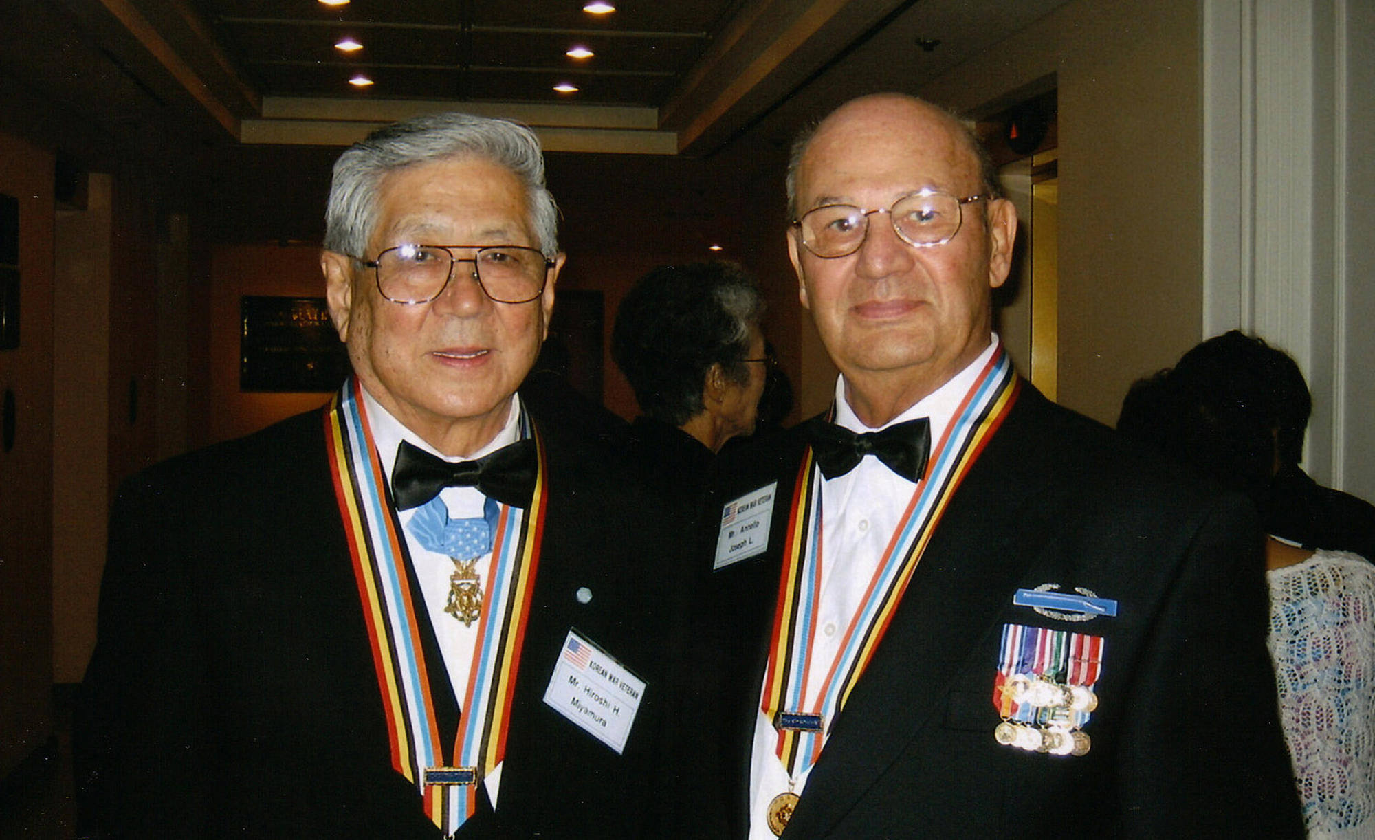 Korean War Veterans Joe Annello and Hiroshi 