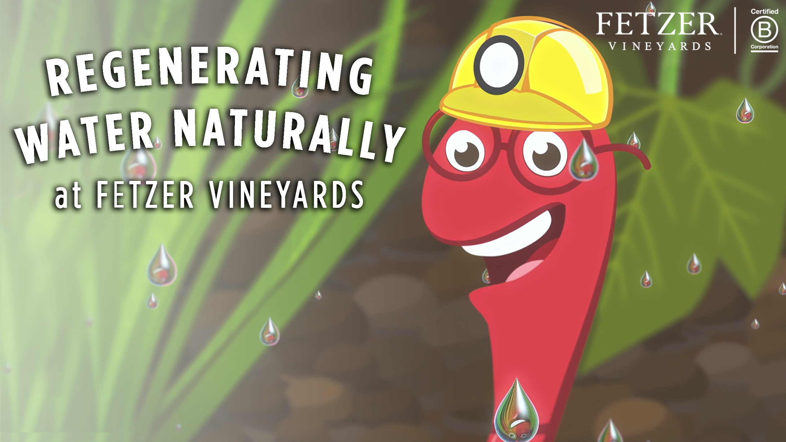 Fetzer Vineyards' Hard-Working Worms Save Energy, Regenerate Water &amp; Win Over Fans This Earth Day