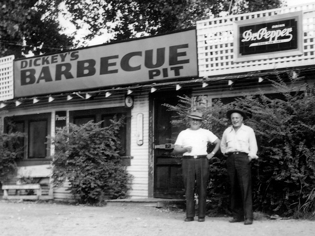 Dickey's Barbecue Pit began as a small barbecue joint in Dallas, TX in 1941 by Travis Dickey.