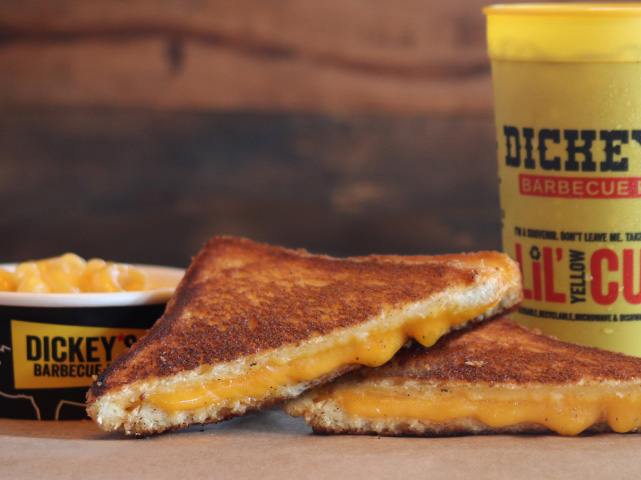 Dickey’s Barbecue Pit now offers delicious Grilled Cheese Kids Meals