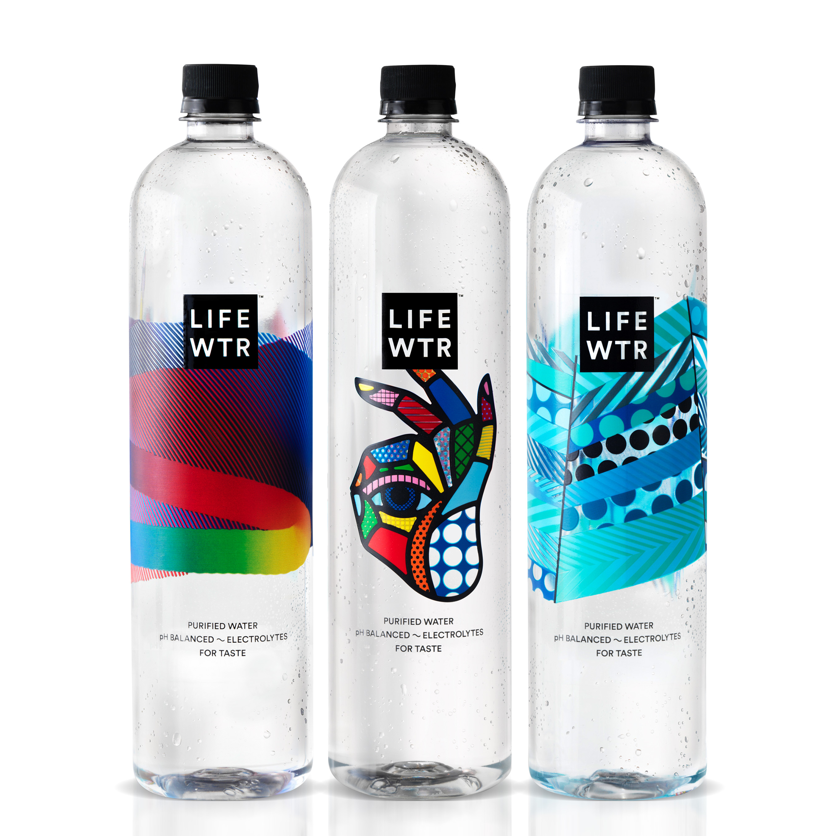 LIFEWTR from PepsiCo, a premium bottled water, fuses creativity & design to serve as a source of inspiration and hydration. Its label serves as a canvas for art & design, created by emerging artists.