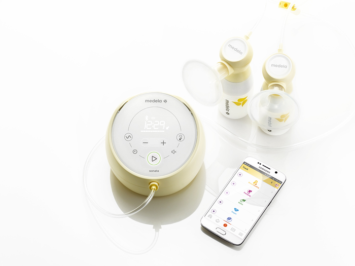 Sonata connected with MyMedela® 