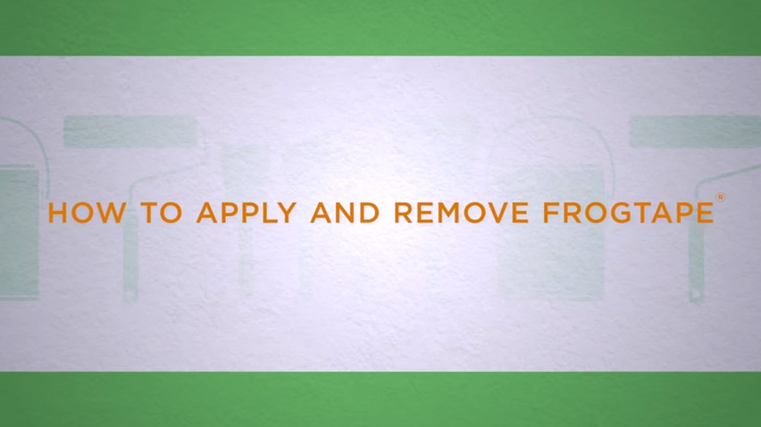 How to Apply and Remove FrogTape® 
