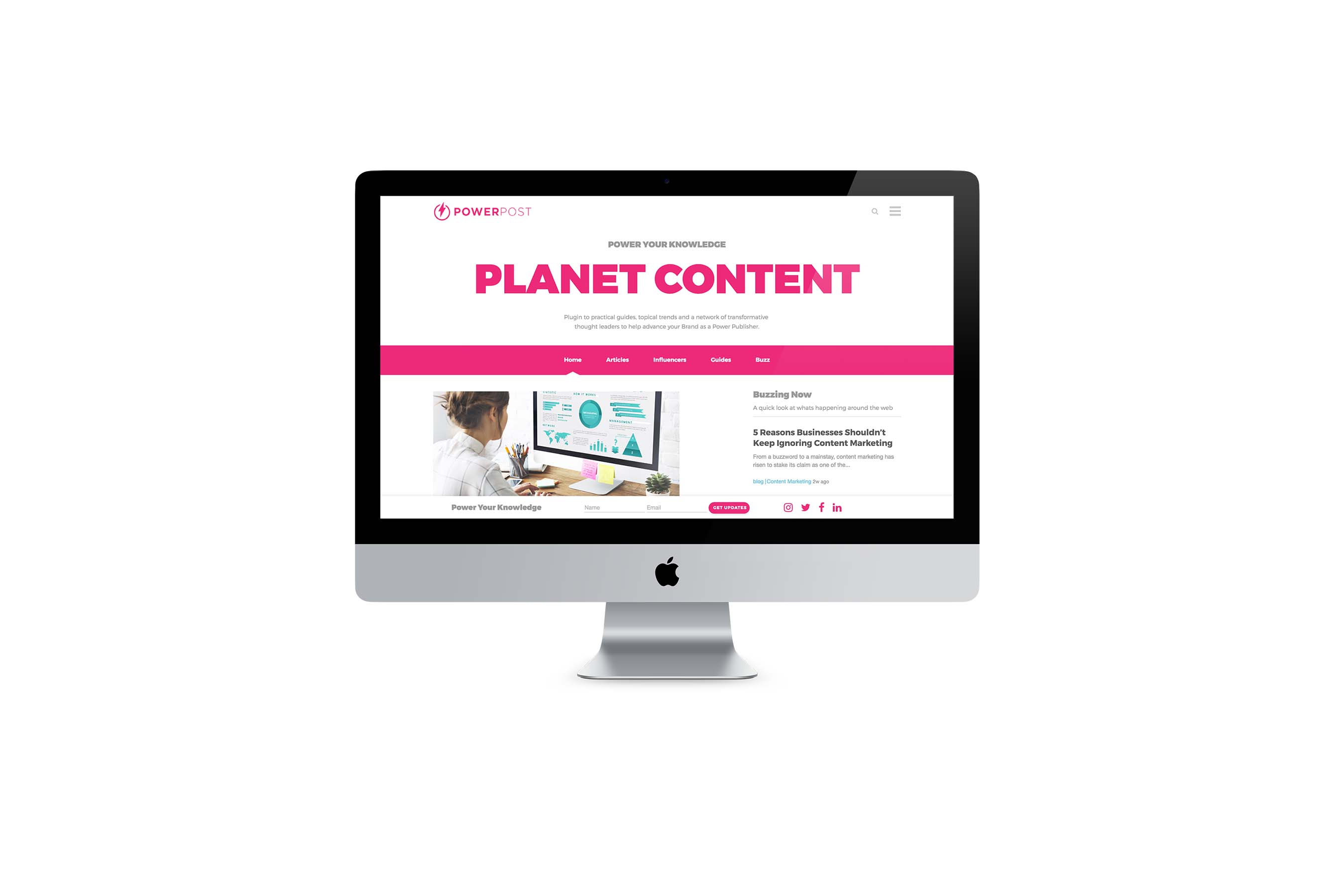 Planet Content is a great online magazine with access to guides, topical trends and a network of transformative thought leaders. Stay up-to-date with the industry with practical insights from our team.