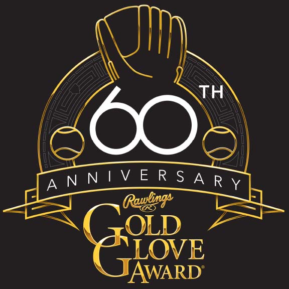 Rawlings Gold Glove Award 60th Anniversary logo