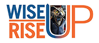 Wise Up Rise Up logo