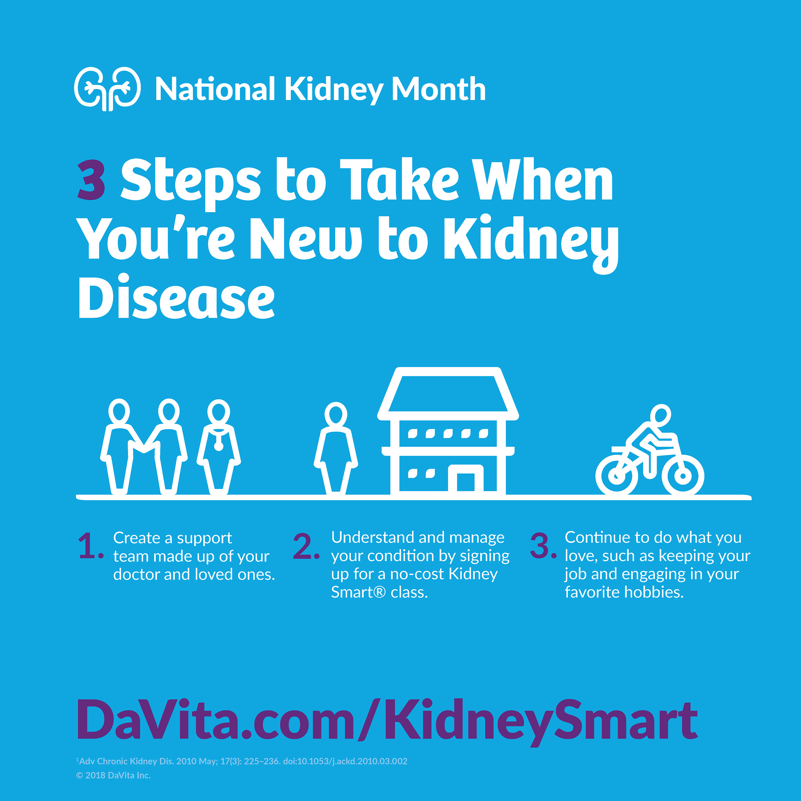 3 steps to take when you're new to kidney disease