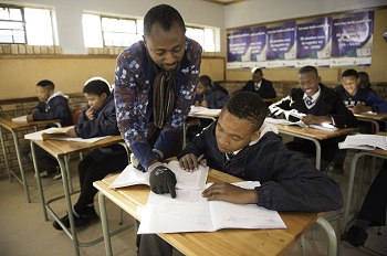 Petra Diamonds provides teachers support programs at its Koffiefontein mine in South Africa.