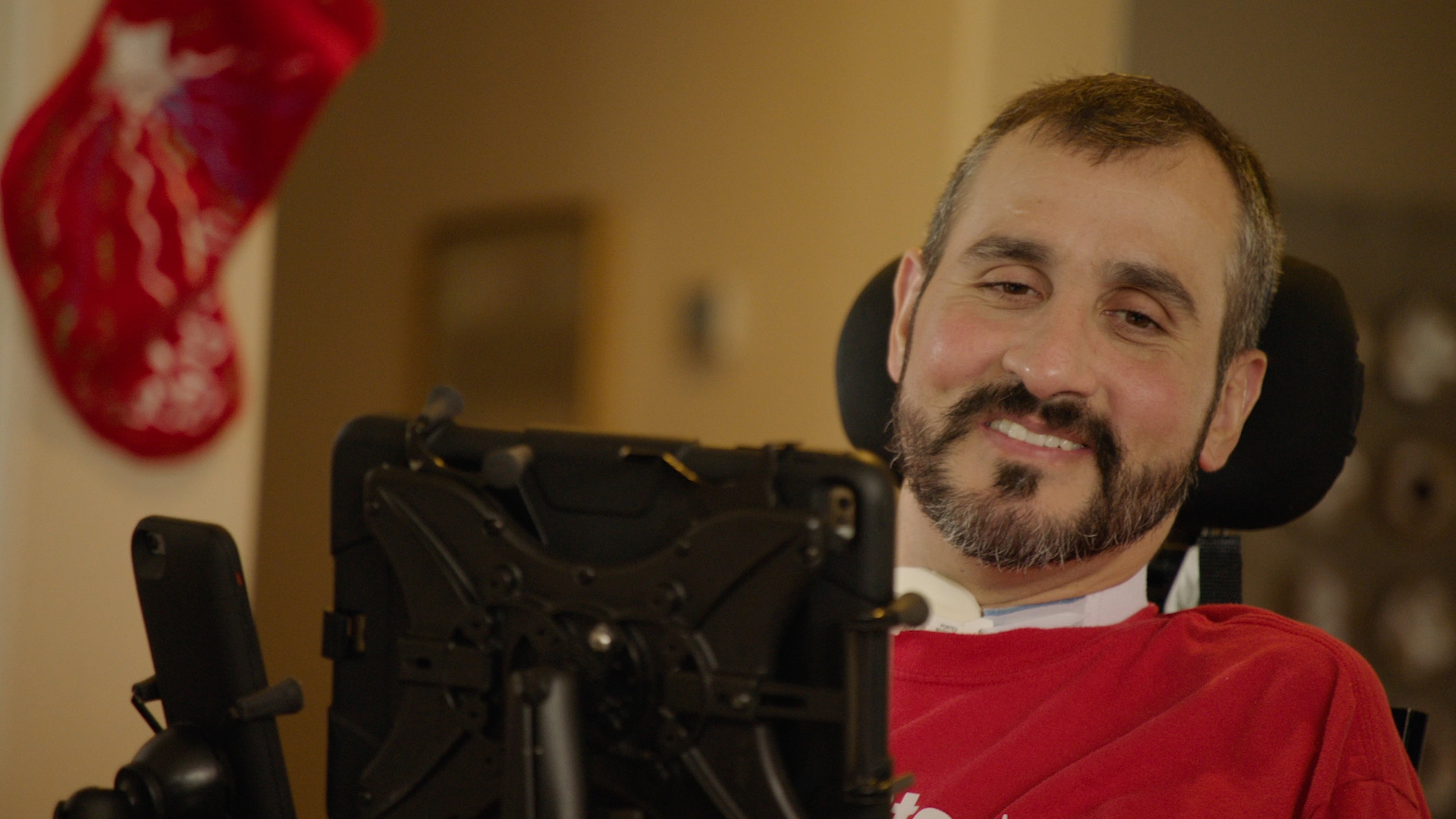 Decorated U.S. war veteran Romulo (Romy) Camargo participated in the first North American in-home trial of Toyota's Human Support Robot (HSR). Romy's injuries in Afghanistan left him paralyzed from the neck down. Decorated U.S. war veteran Romulo (Romy) Camargo participated in the first North American in-home trial of Toyota's Human Support Robot (HSR). Romy's injuries in Afghanistan left him paralyzed from the neck down.