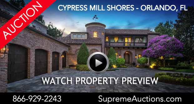 Supreme Auctions offers Orlando Estate at Luxury No Reserve Auction Nov 16 Supreme Auctions offers Orlando Estate at Luxury No Reserve Auction Nov 16