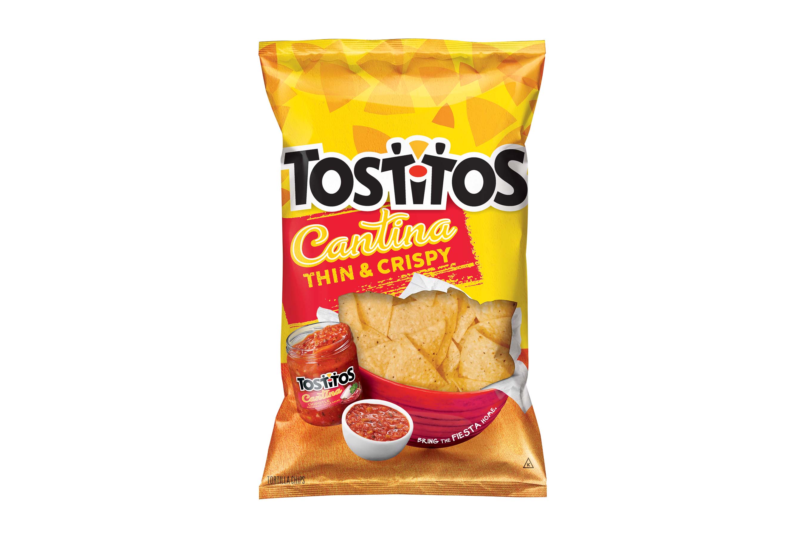 Tostitos Cantina Thin & Crispy tortilla chips taste so authentic, you’ll think you stepped into a real Mexican cantina. They’re light, thin, crispy and pair perfectly with restaurant style salsas.