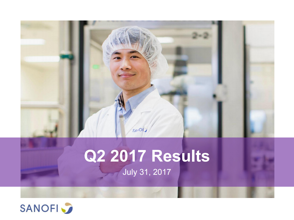 Sanofi Q2 2017 Earnings Results Presentation