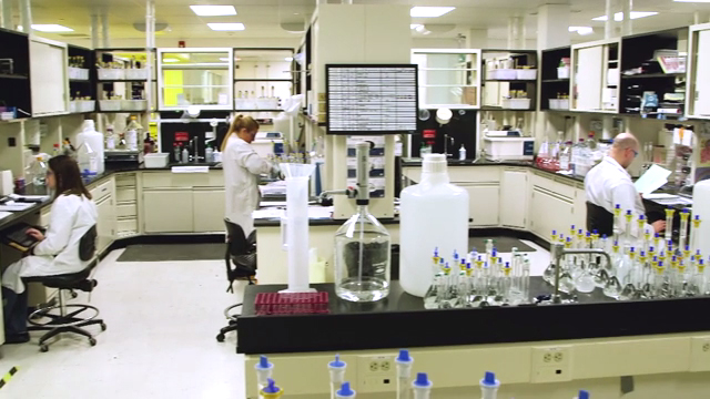 Mylan Morgantown manufacturing and R&D footage, May 2018
