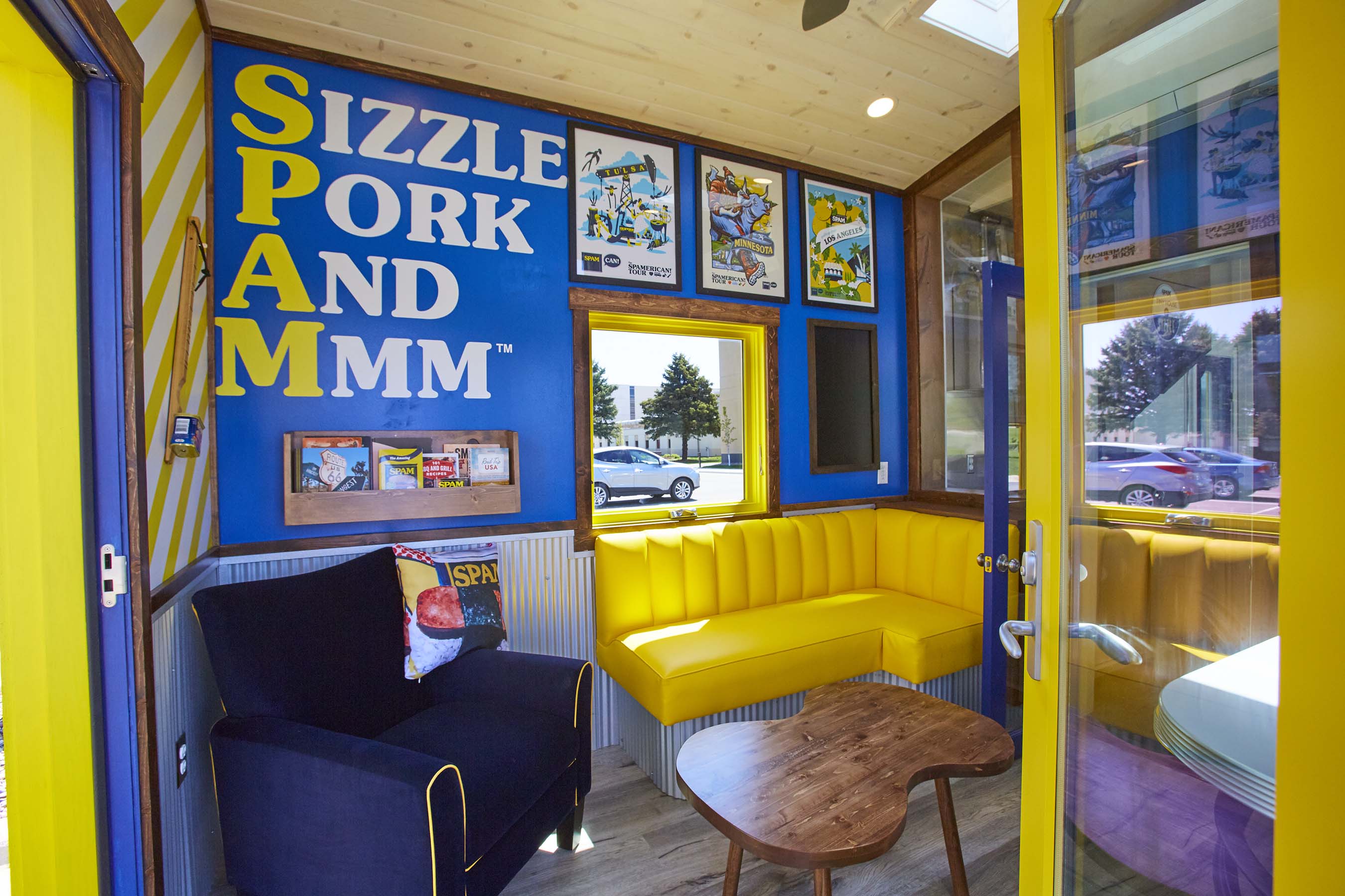 SPAM® Tiny House of Sizzle Living Room