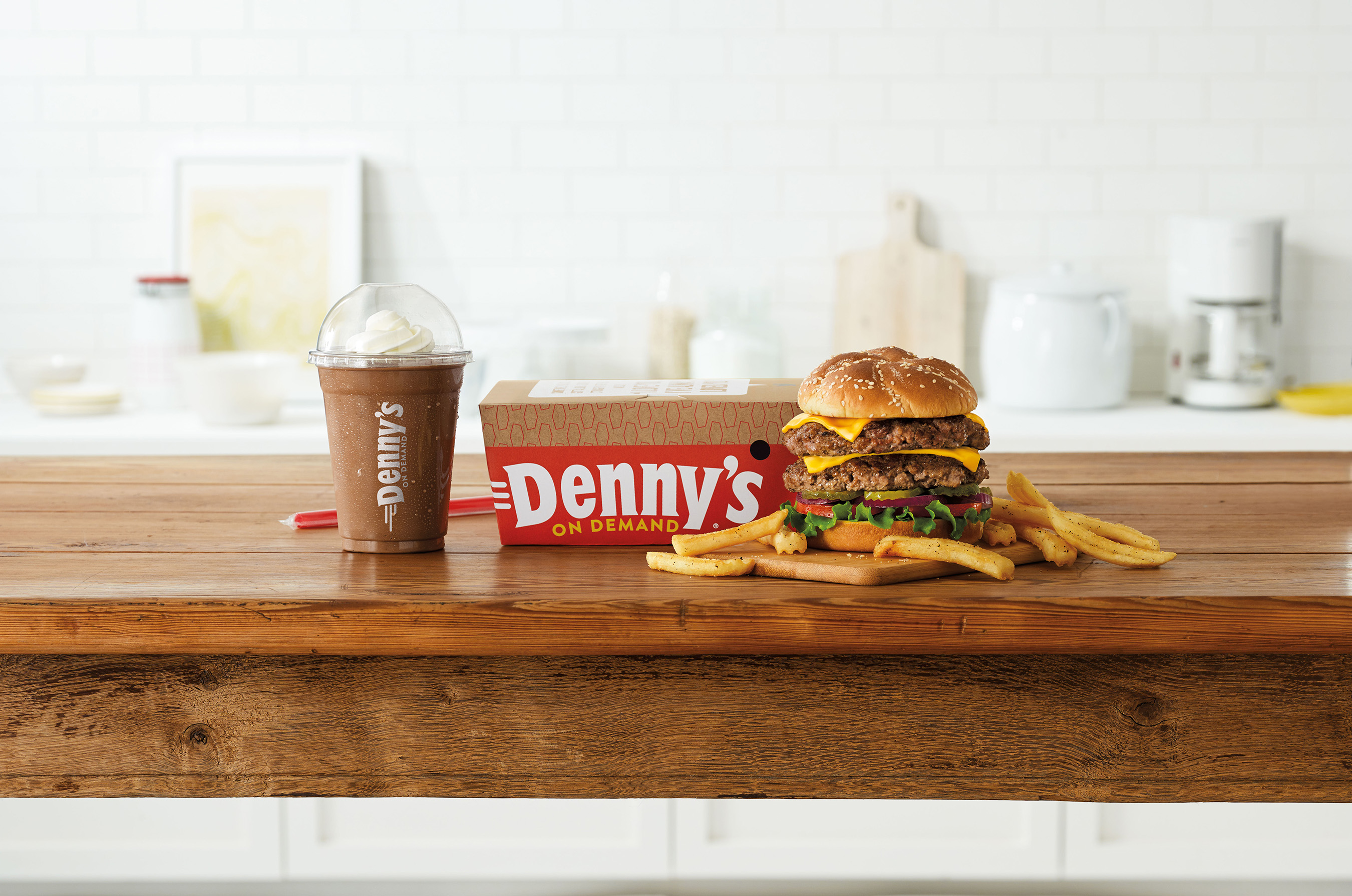 Denny’s on Demand Burger & Shake