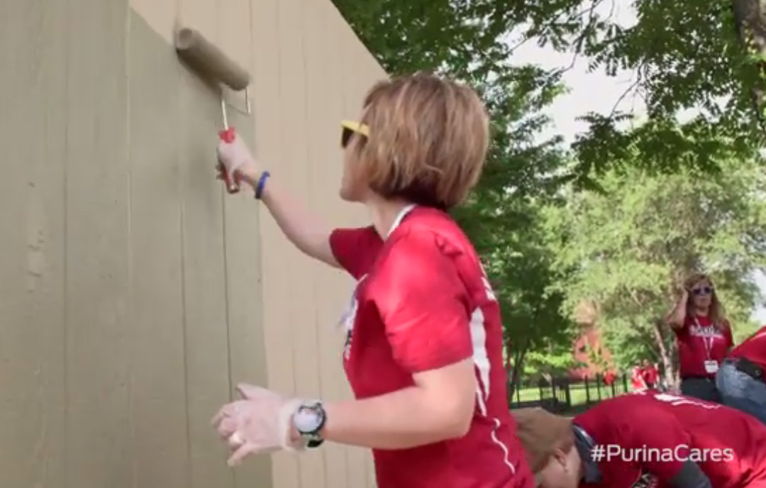 Local Dog Park, Pet Shelters and Social Service Agencies Benefit from Purina's Annual Employee Volunteer Day