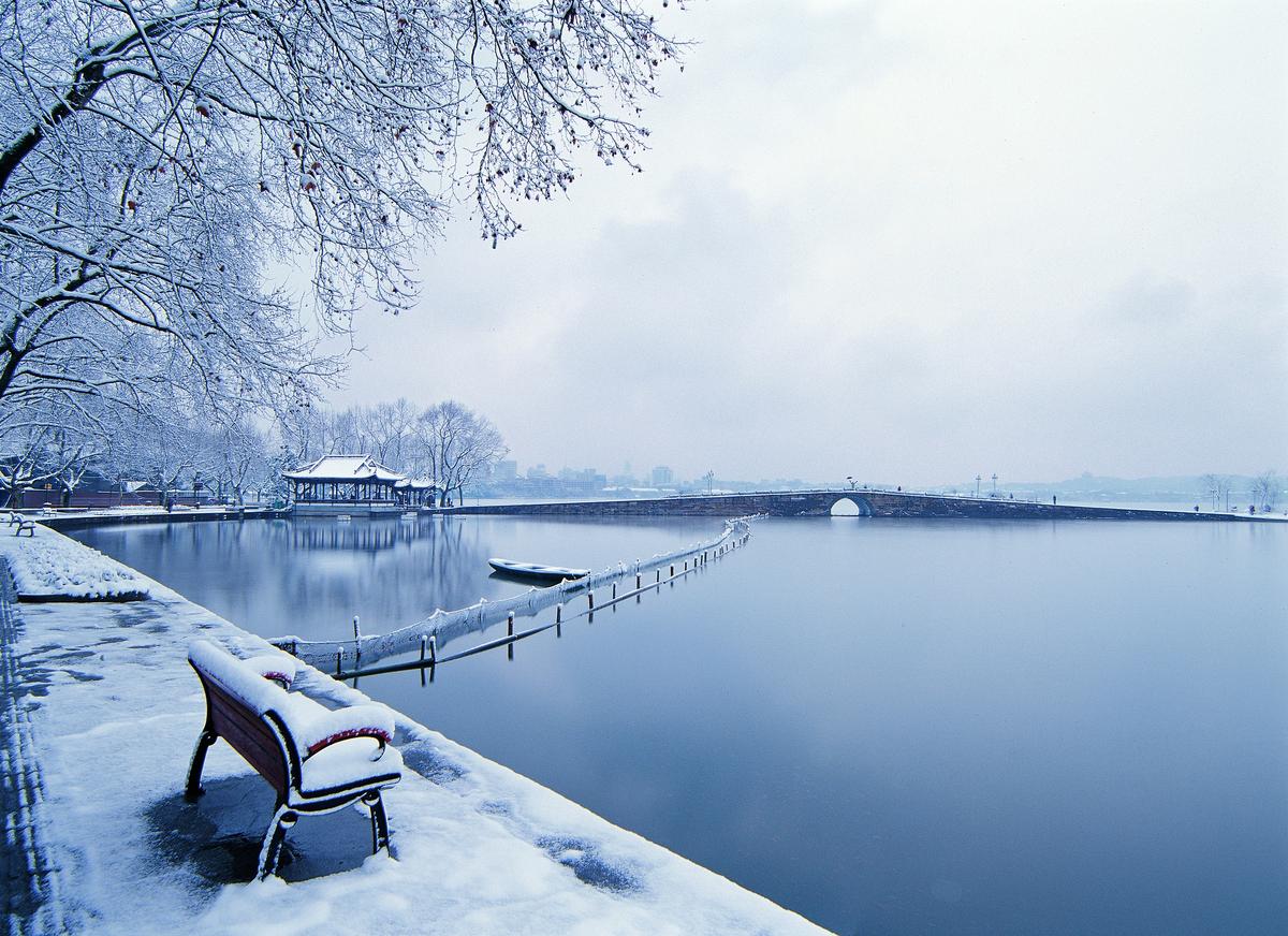 Hangzhou winter scene