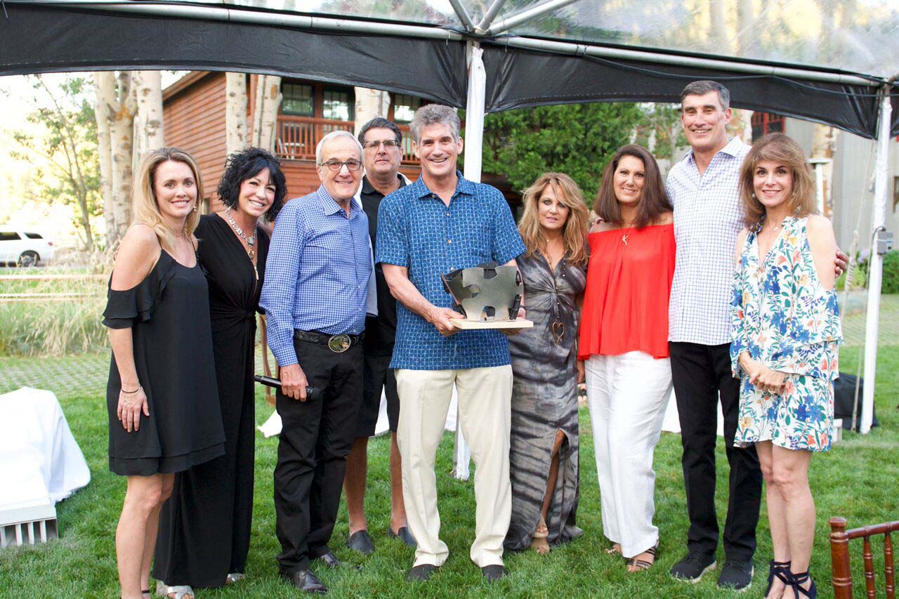 2017 Summer Social and Rodeo at Shakespeare - Keep Memory Alive Co-founders Camille & Larry Ruvo and Community Leadership Award Recipients Don and Rhonda Carano and the Carano Family