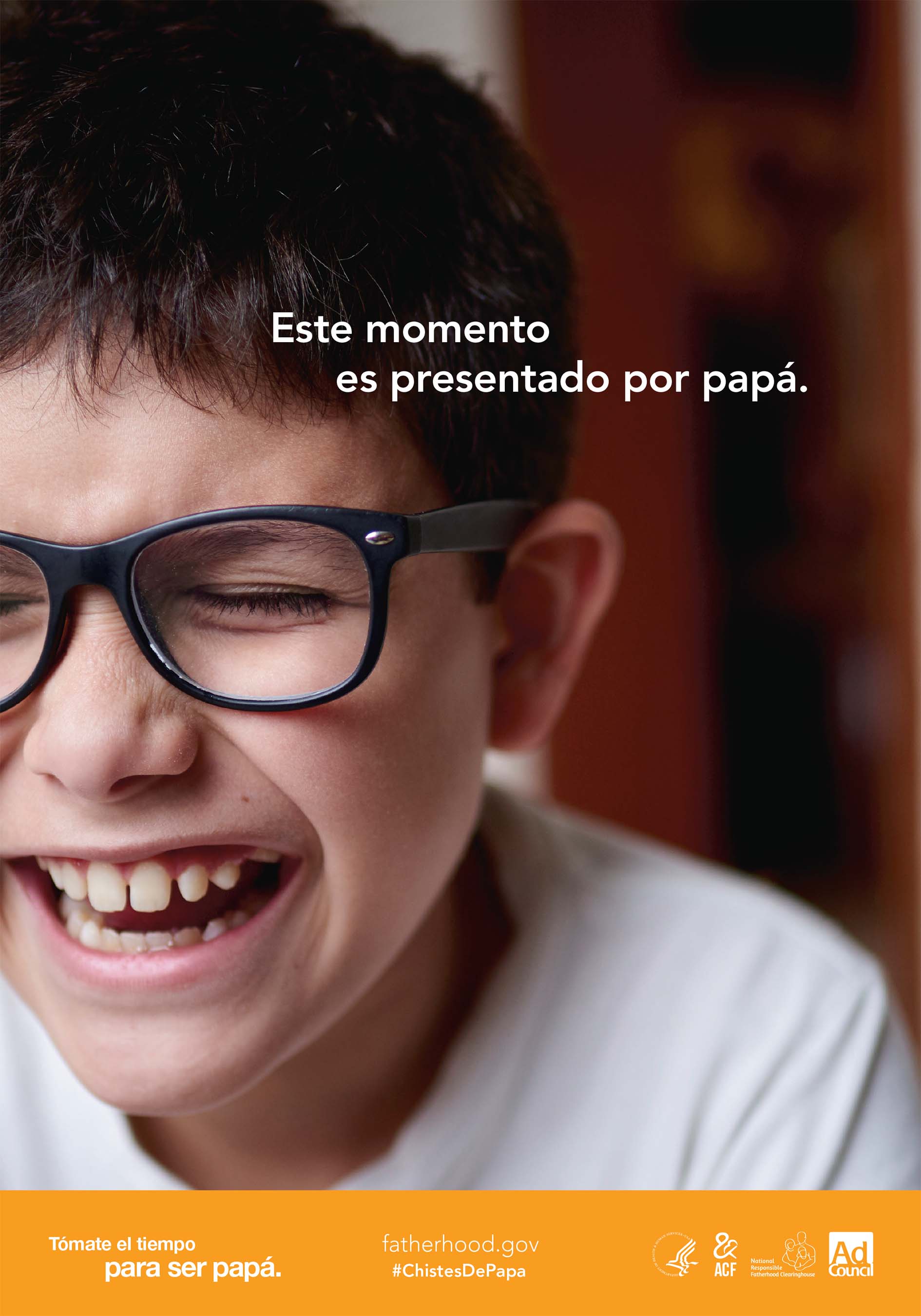 “Dad Jokes” Print PSA in Spanish