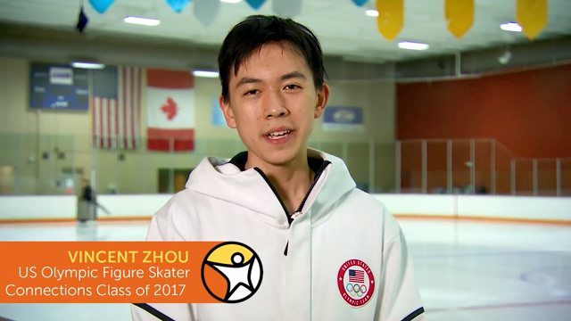 Vincent Zhou, US Olympic figure skater and California Connections Academy alum, sends a congratulatory message to the entire Connections Academy graduating Class of 2018.