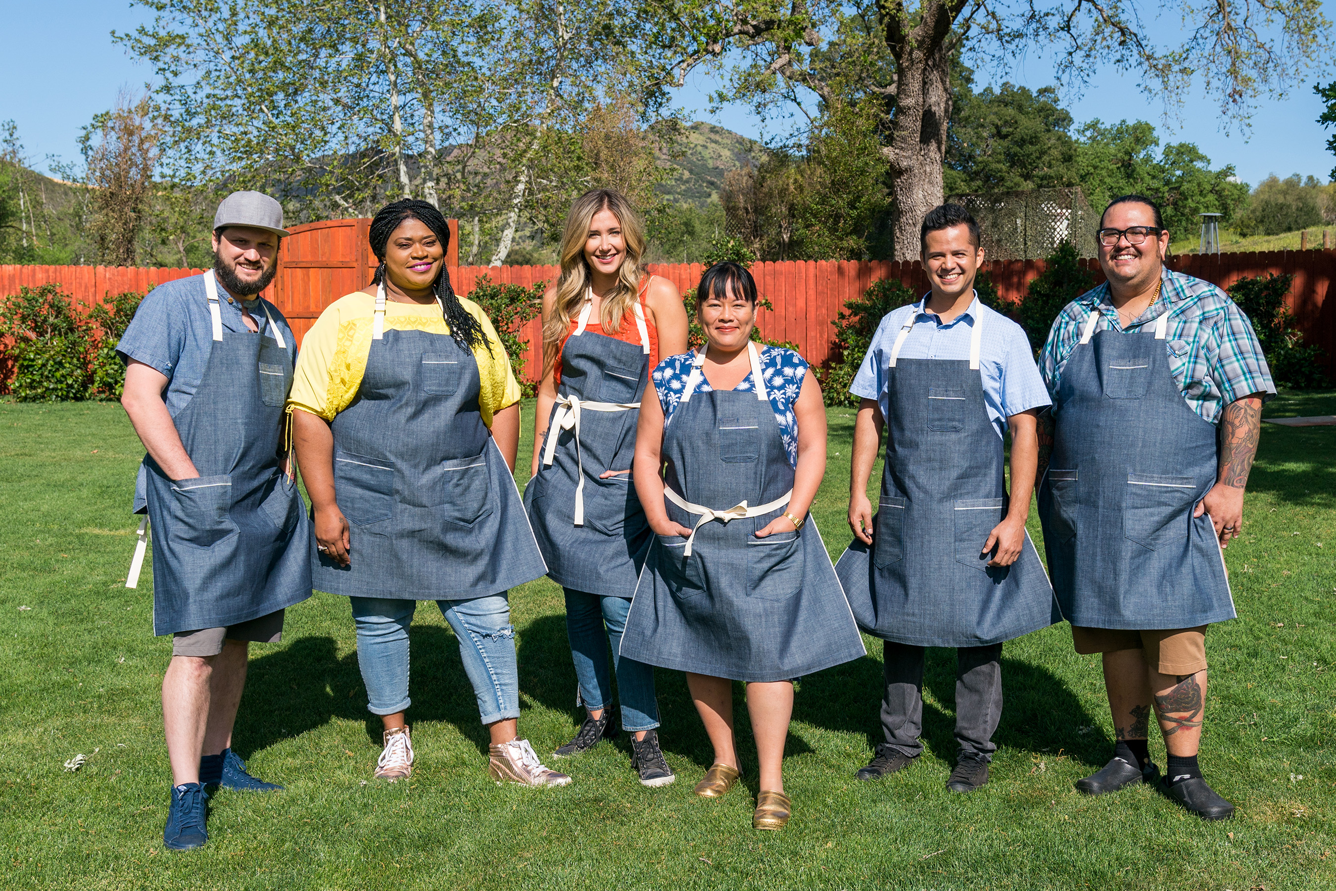The competitors of Food Network's Ultimate Summer Cook-Off
