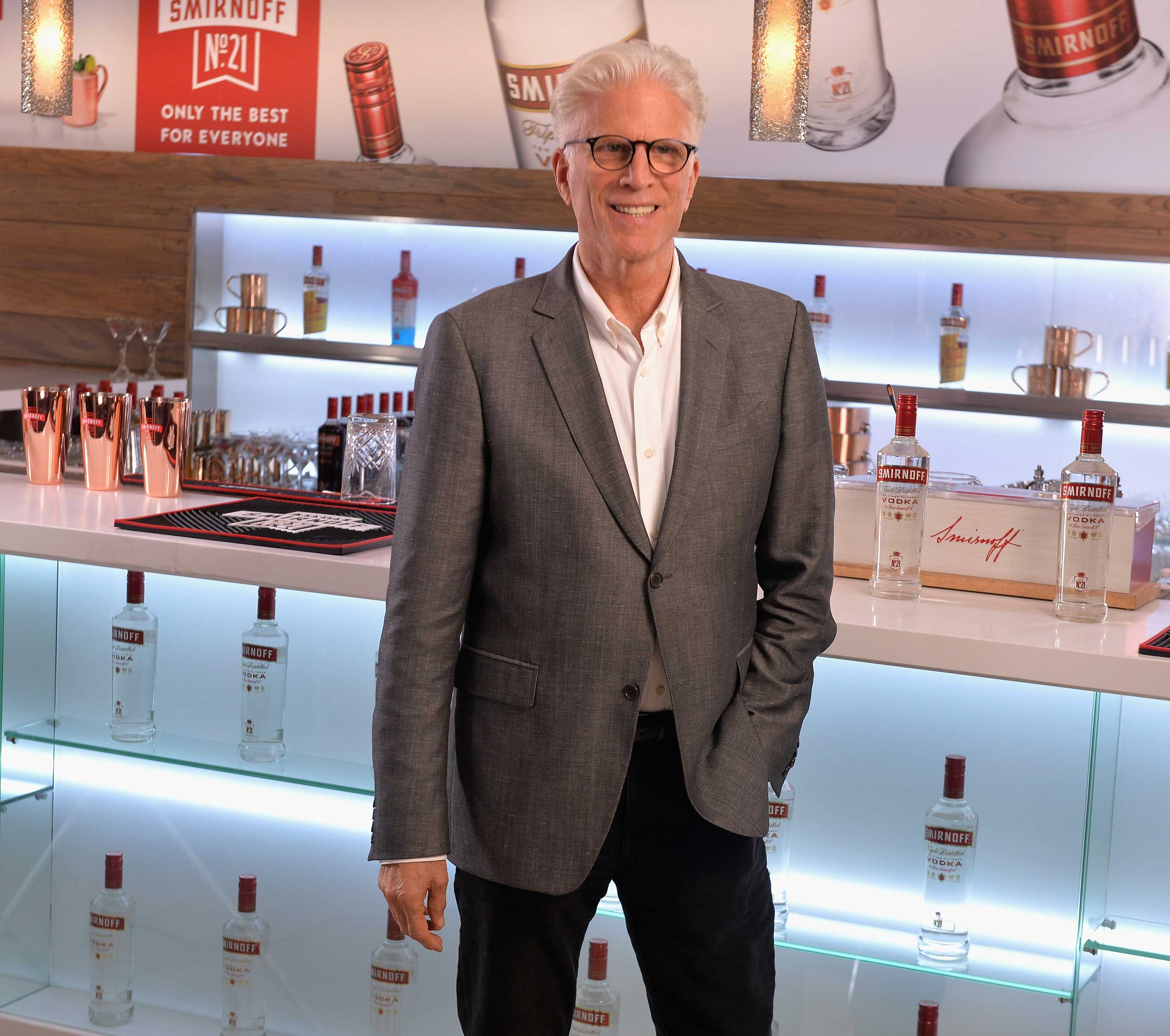 Ted Danson Heads To The Diageo Facility in Plainfield, Illinois To Meet the Hard-working People Behind SMIRNOFF, America’s Most-awarded Vodka, on October 4, 2017