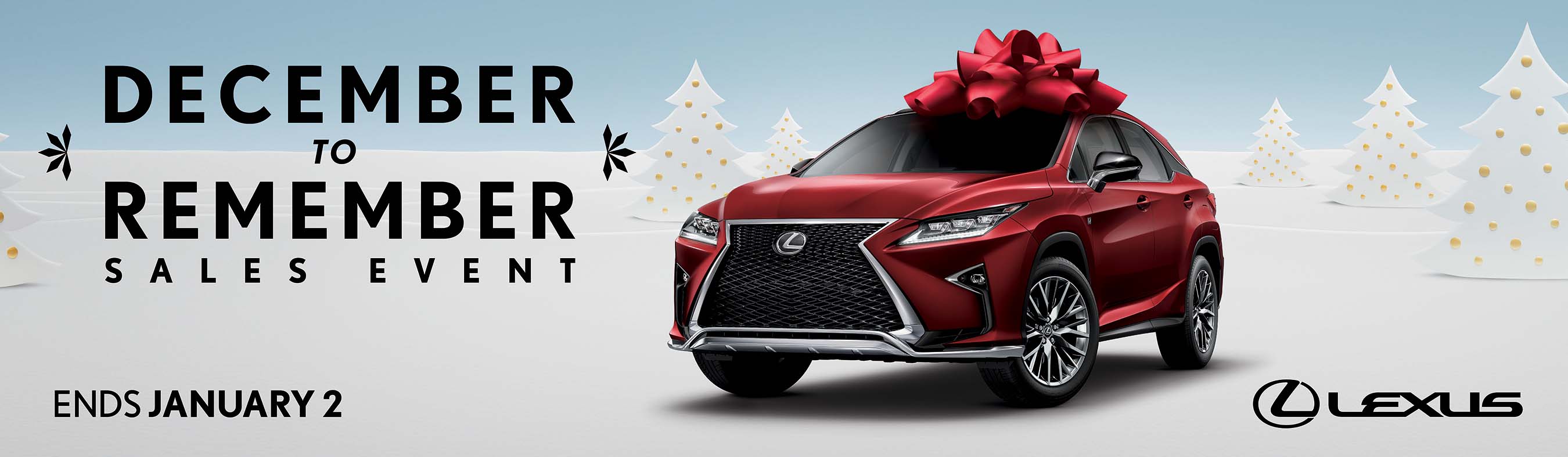 Lexus december sales event