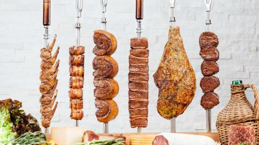 Texas de Brazil meats are all roasted over natural wood charcoal, a method passed down through generations of gauchos from Southern Brazil, then carved tableside during the rodizio-style dining experience.