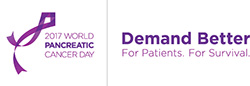 World Pancreatic Cancer Awareness Day logo