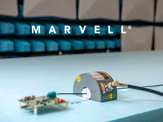 Marvell’s state-of-the-art automotive EMC lab