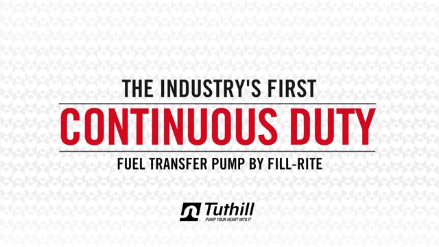Tuthill Announces Industry's First Continuous-Duty Fuel Transfer Pump
