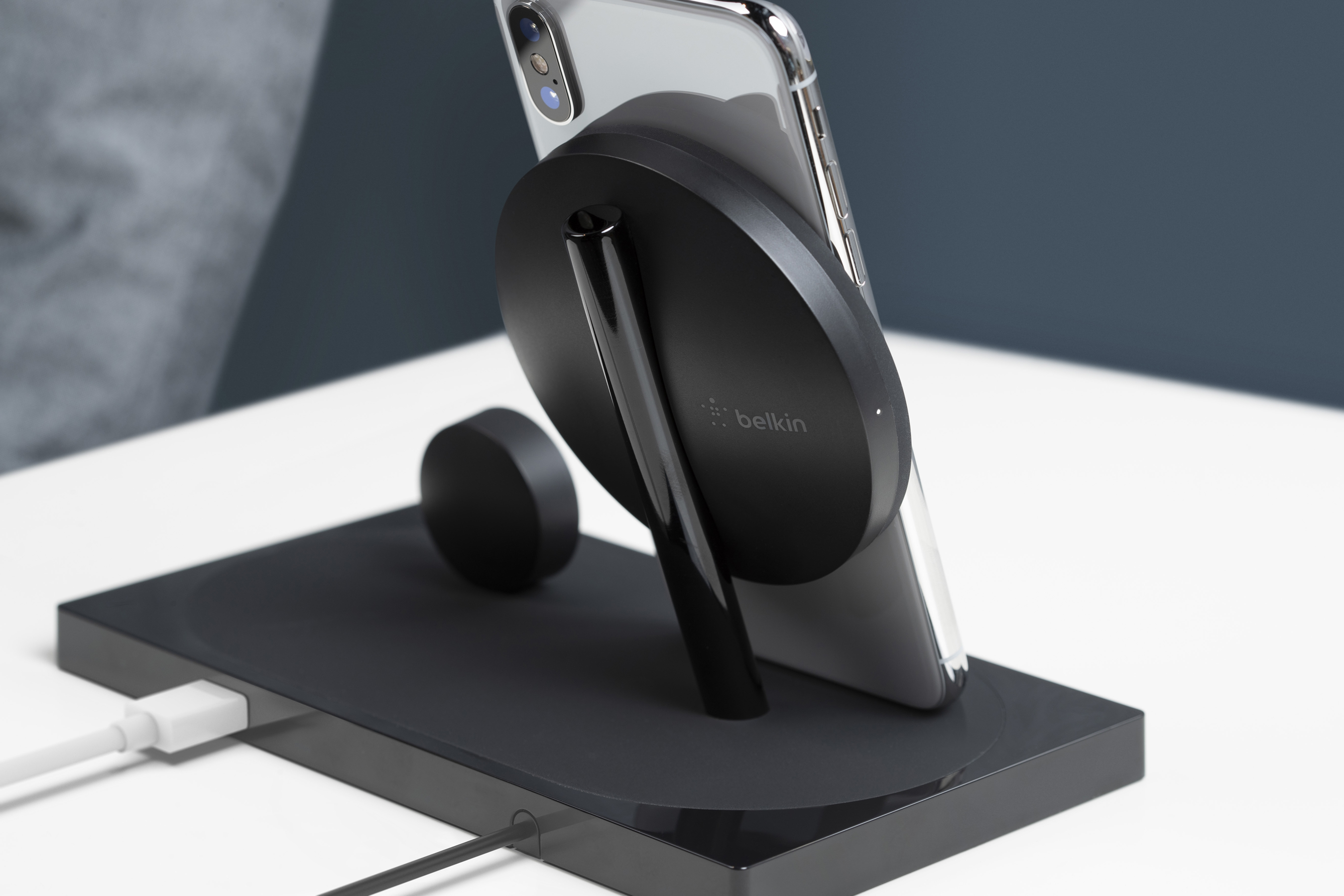 BOOSTUP Wireless Charging Dock for Apple Watch and iPhone