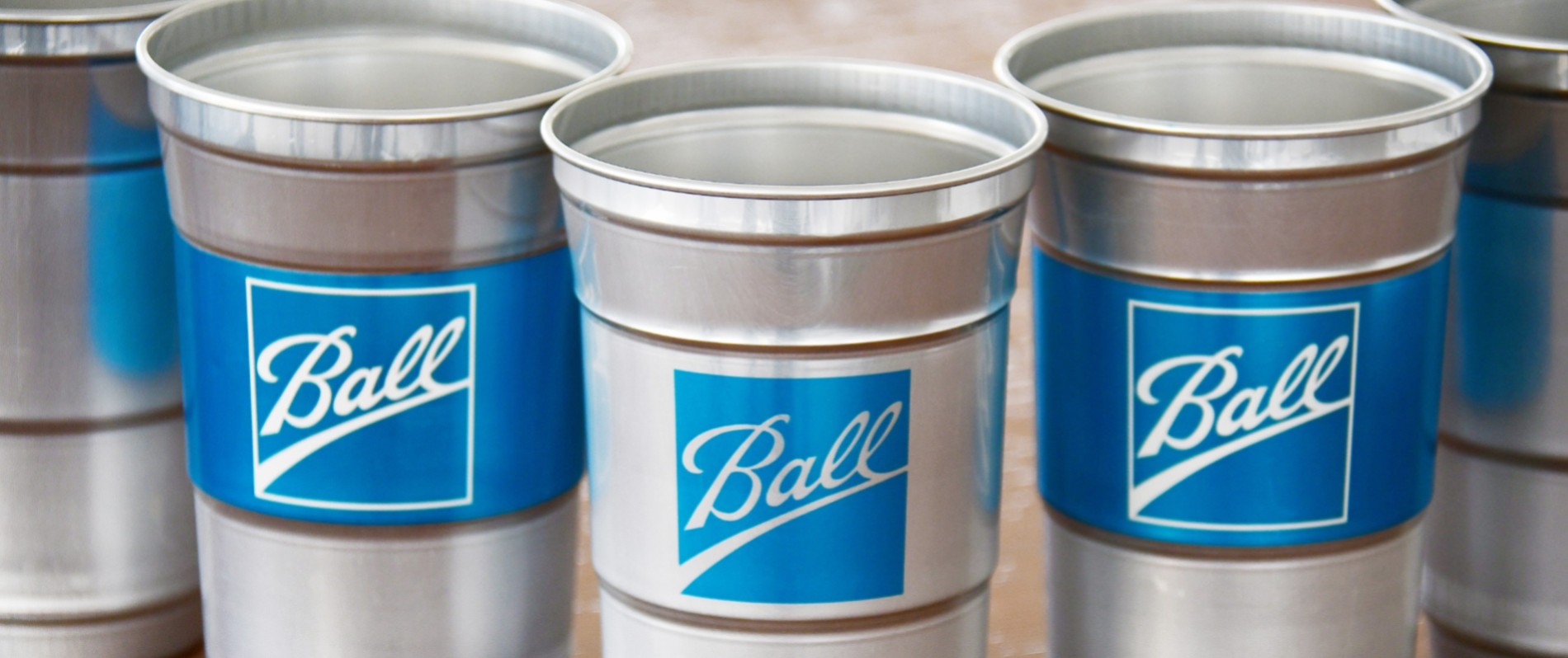  Ball Aluminum Cup Recyclable Party Cups, 20 oz. Cup, 10 Cups  Per Pack : Health & Household
